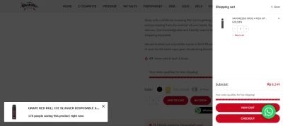 Woocommerce Website Development for Rockstar Vapor 5